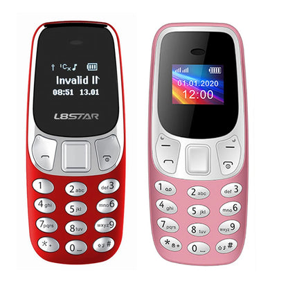 Mini Téléphone L8Star BM10 – Téléphone GSM Ultra Compact Double SIM avec Bluetooth