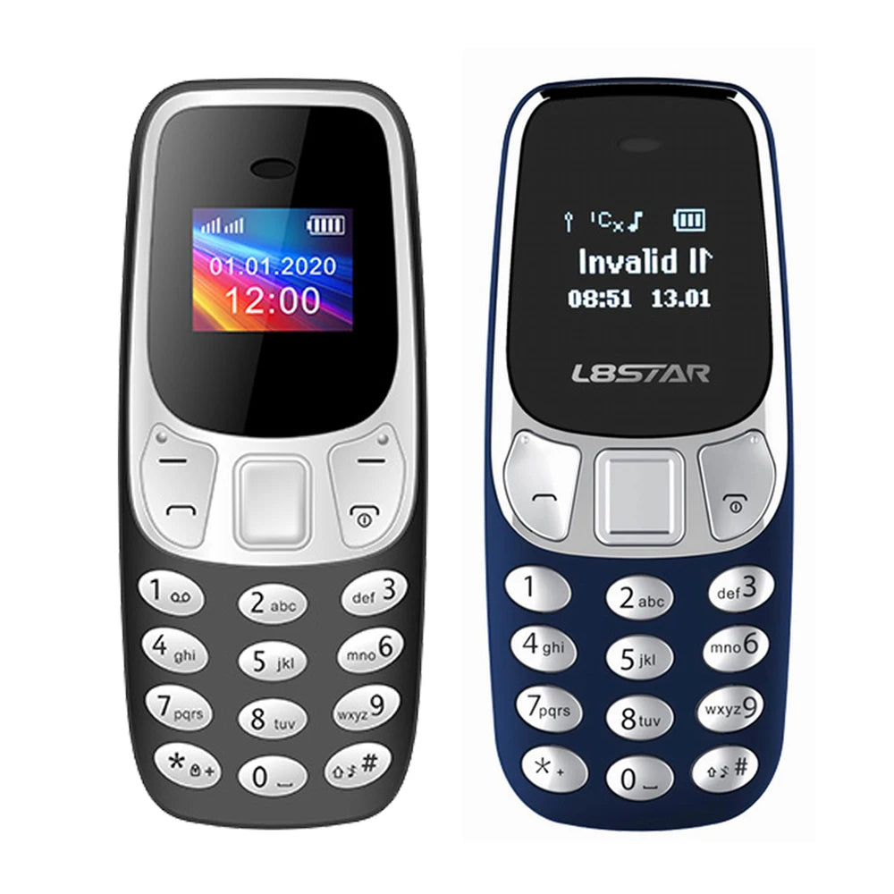 Mini Téléphone L8Star BM10 – Téléphone GSM Ultra Compact Double SIM avec Bluetooth