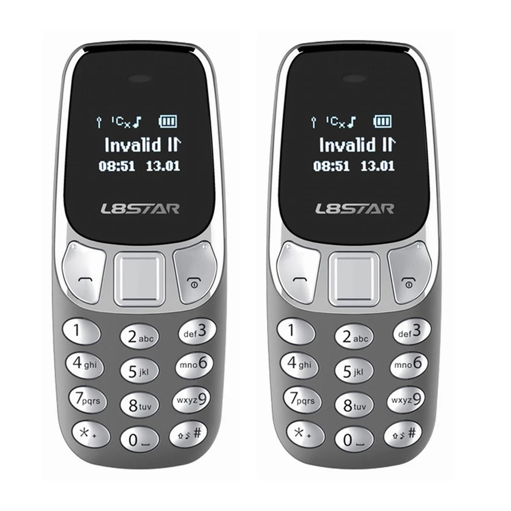 Mini Téléphone L8Star BM10 – Téléphone GSM Ultra Compact Double SIM avec Bluetooth