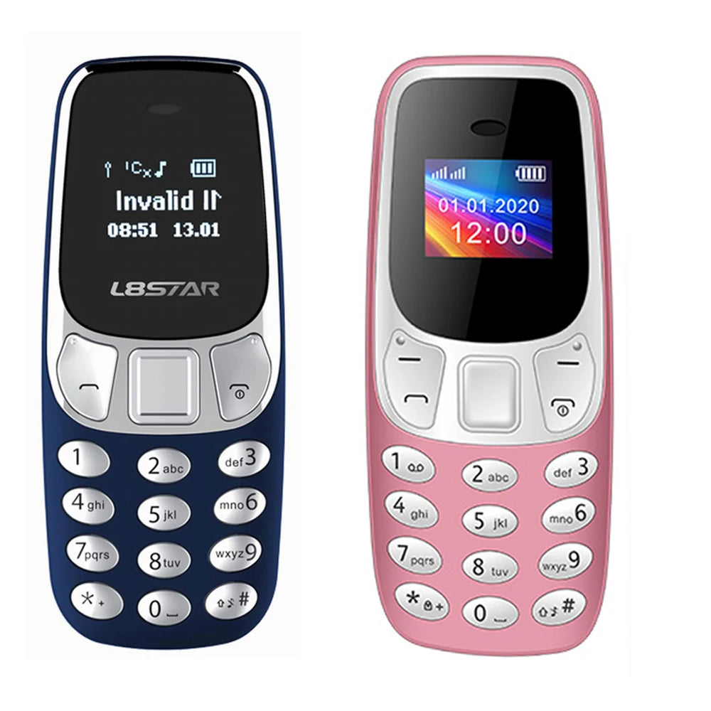 Mini Téléphone L8Star BM10 – Téléphone GSM Ultra Compact Double SIM avec Bluetooth