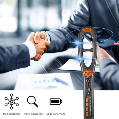 Détecteur Anti-Espion – Détecteur de Caméras Cachées, Micros Espions et Traceurs GPS