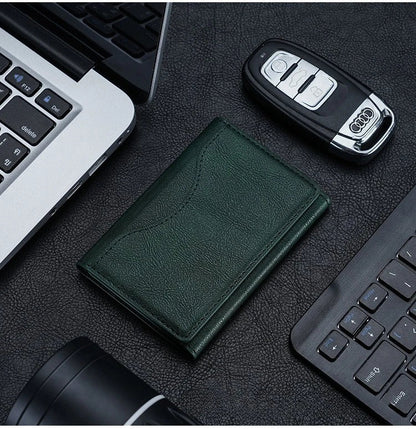 Porte-Cartes Magnétique en Cuir MagSafe – Coque de Protection iPhone 14 à 16 Pro/Max