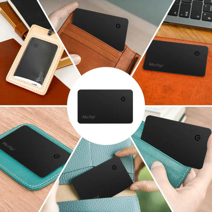 Micflip - Wallet Tracker Card