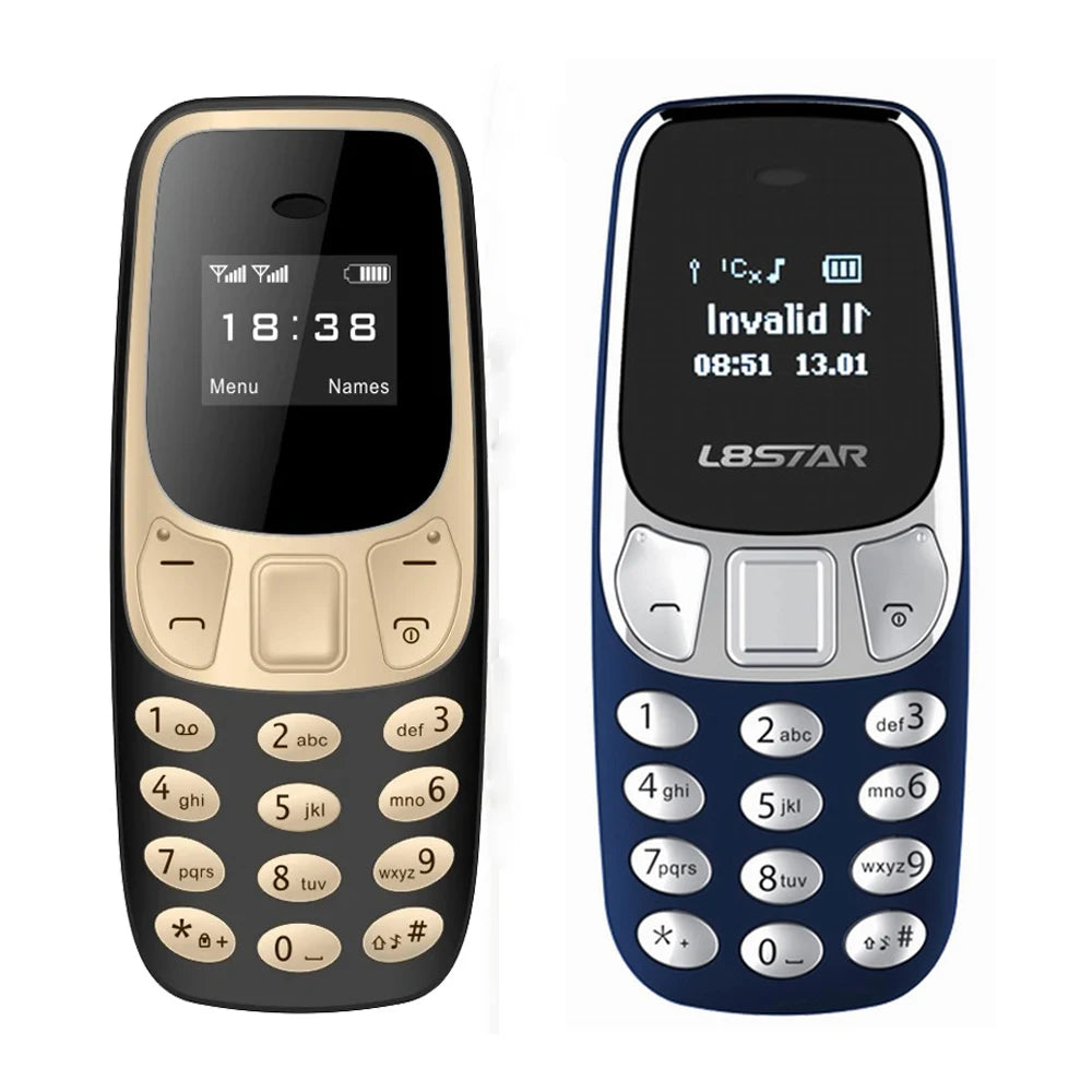 Mini Téléphone L8Star BM10 – Téléphone GSM Ultra Compact Double SIM avec Bluetooth