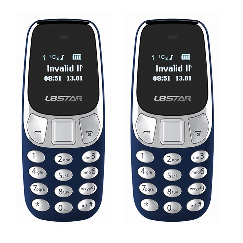 Mini Téléphone L8Star BM10 – Téléphone GSM Ultra Compact Double SIM avec Bluetooth