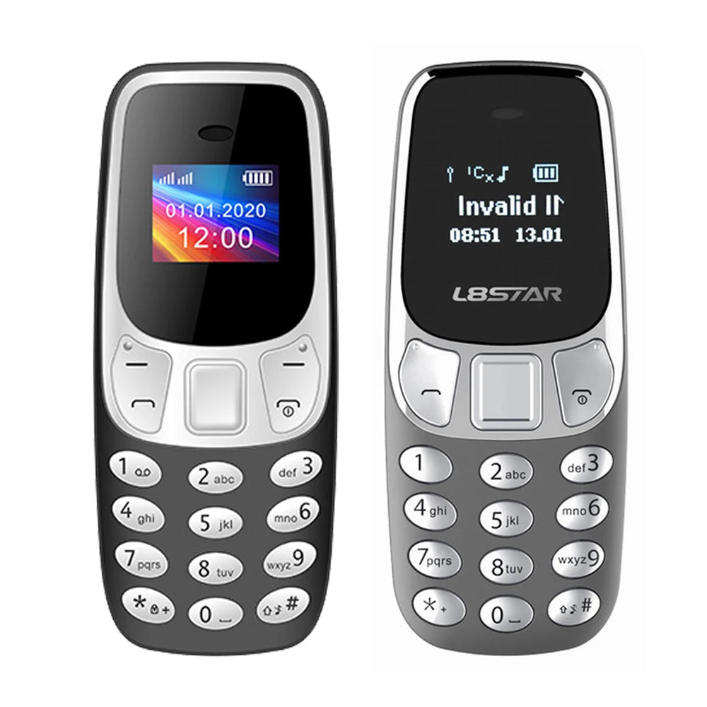 Mini Téléphone L8Star BM10 – Téléphone GSM Ultra Compact Double SIM avec Bluetooth